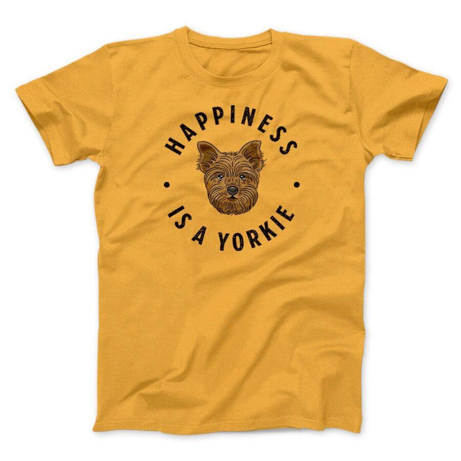 Happiness Is A Yorkie Men/Unisex T-Shirt