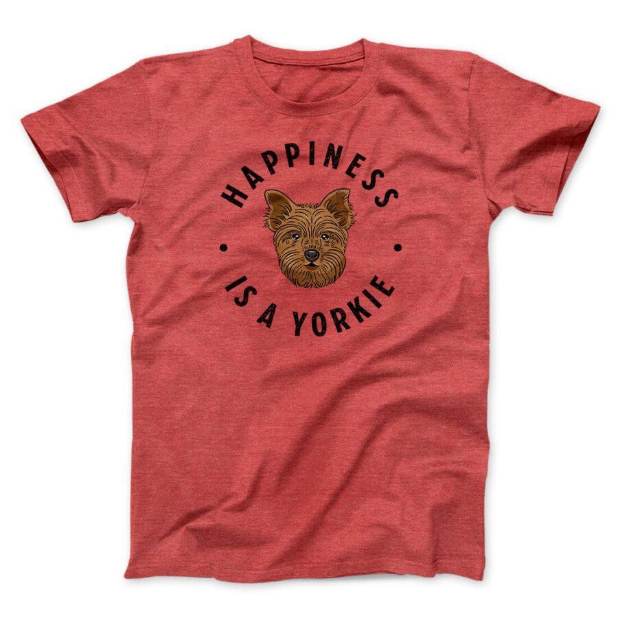 Happiness Is A Yorkie Men/Unisex T-Shirt