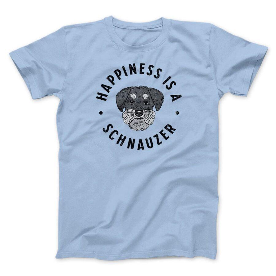 Happiness Is A Schnauzer Men/Unisex T-Shirt