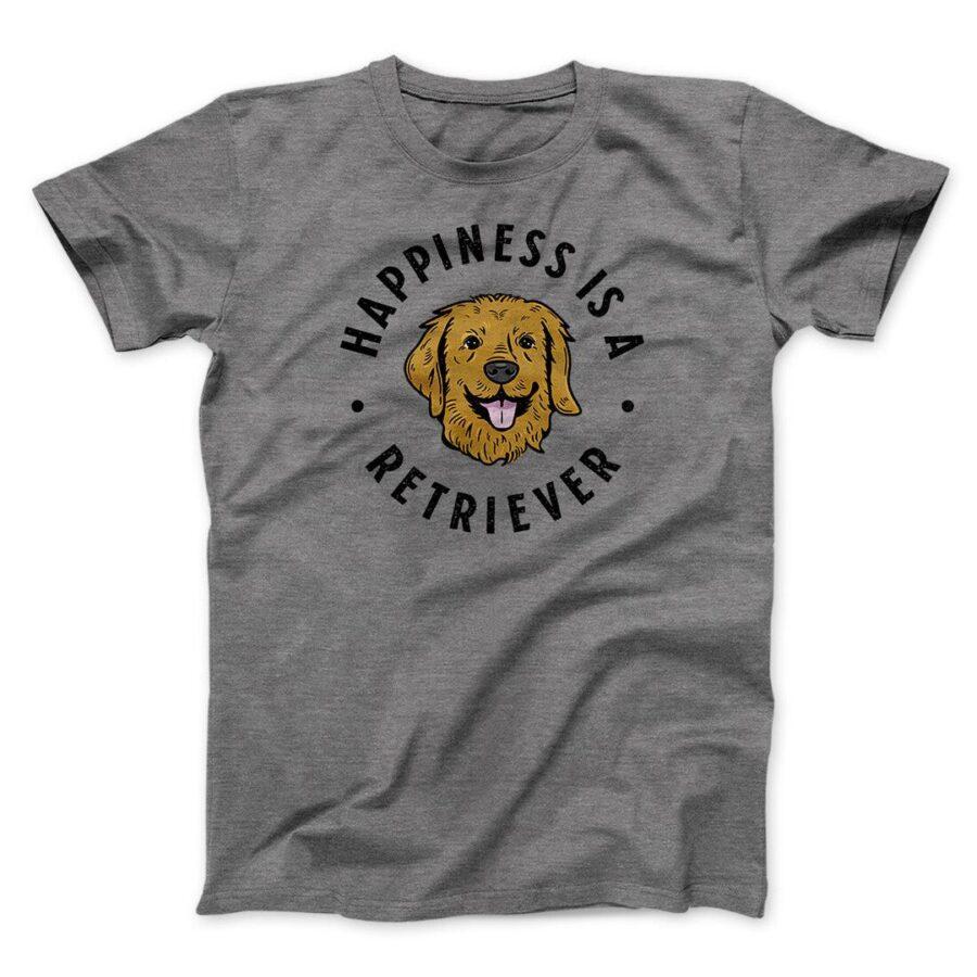 Happiness Is A Retriever Men/Unisex T-Shirt