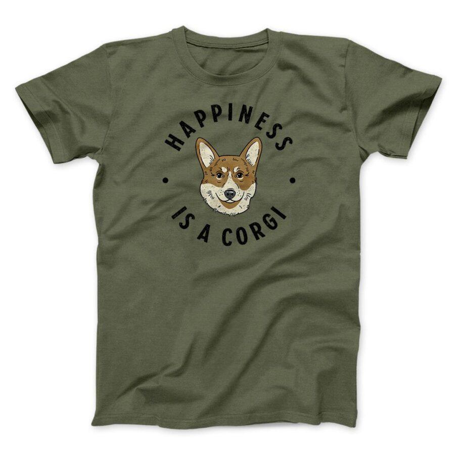 Happiness Is A Corgi Men/Unisex T-Shirt