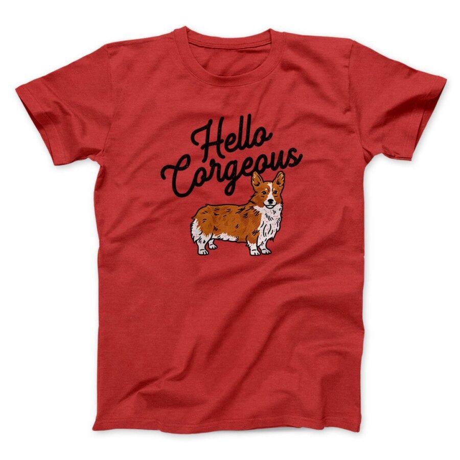 Hello Corgeous Men/Unisex T-Shirt